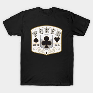 Poker 1800s T-Shirt